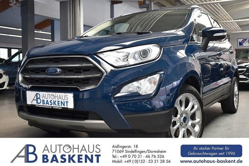 Blau Gebraucht 2020 Ford Ecosport Titanium SUV | 17.890 € (Fairer Preis) - Bild 1/4