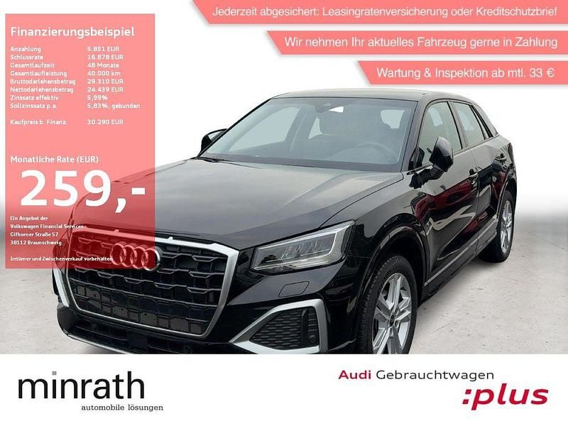 Schwarz Gebraucht 2024 Audi Q2 Advanced SUV | 30.290 € (Etwas zu teuer) - Bild 1/4
