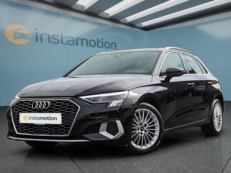 Schwarz Gebraucht 2023 Audi A3 Sportback Kleinwagen | 22.349 € (Fairer Preis) - Bild 1/4