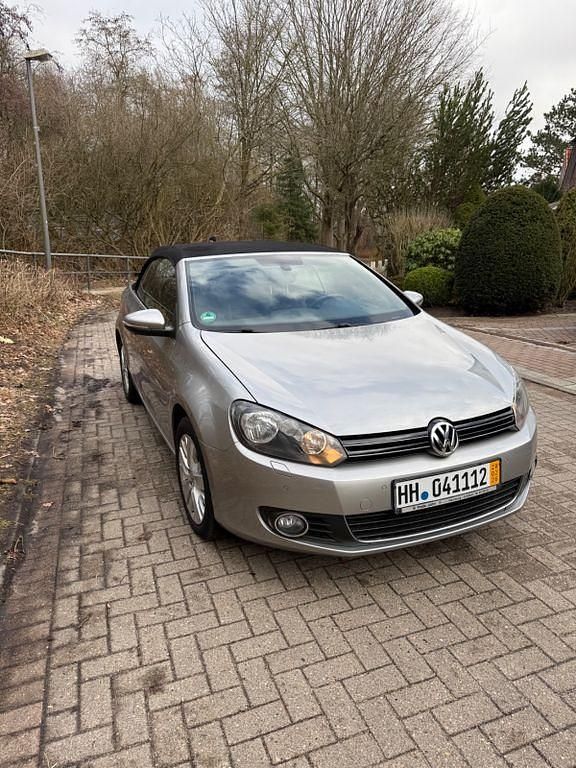 Gebraucht VW Golf Cabriolet 105 PS (77 kW) 2013 Grau Cabrio