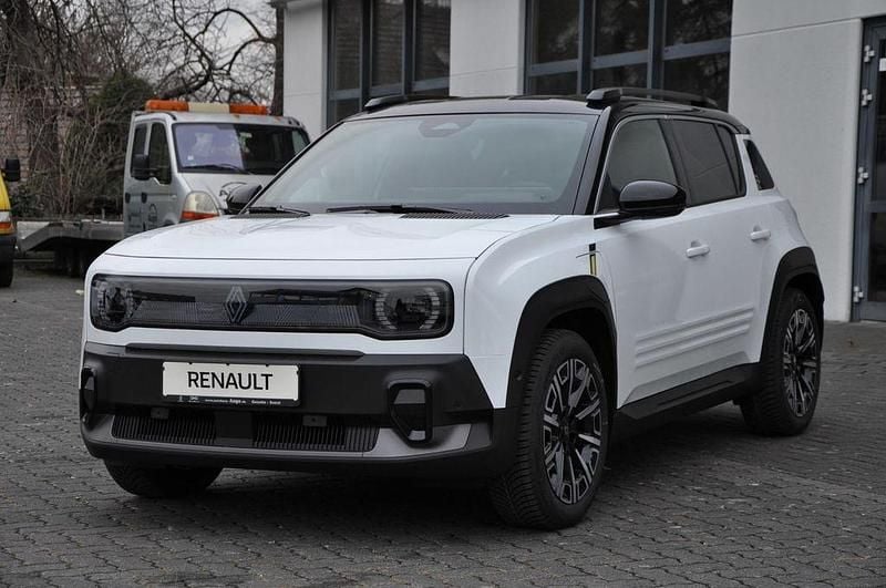 Ny Renault 4 E-Tech Iconic 110 kW (150 HK) 2025 Hvid SUV