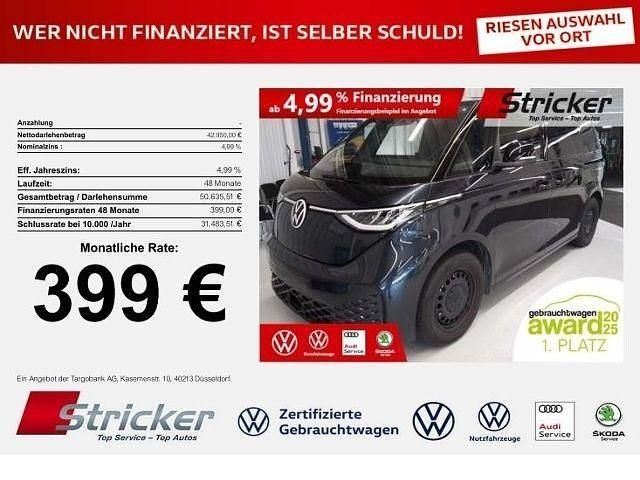 Starlight blue metallic (metallic) Gebraucht 2024 VW ID. Buzz Pro Van / Kleinbus | 42.950 € (Superpreis) - Bild 1/3