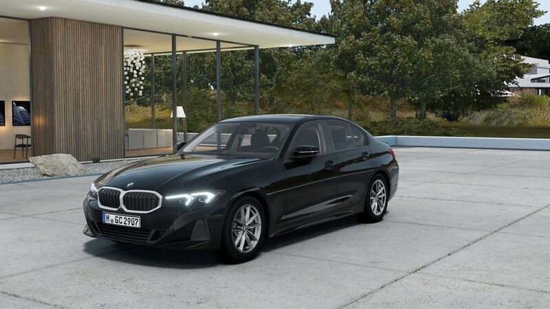 Schwarz uni Neu 2024 BMW 318 Limousine | 35.999 € - Bild 1/4