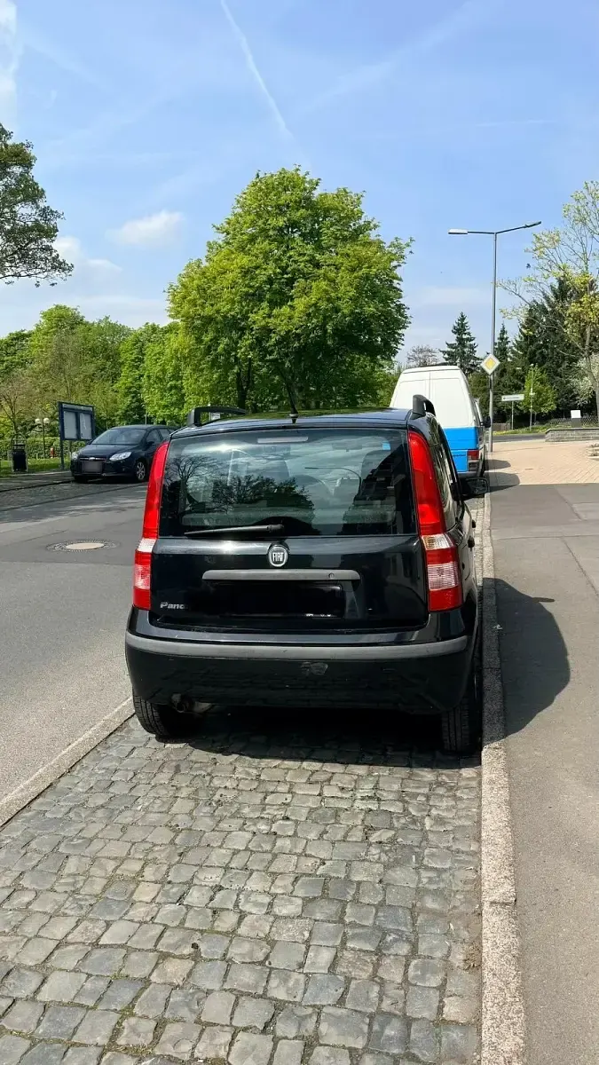 Gebraucht Fiat Panda 60 PS (44 kW) 2008 Schwarz Kleinwagen