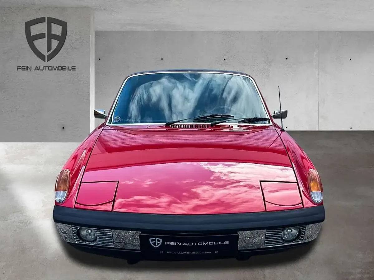 Begagnad Porsche 914 95 HK (69 kW) 1973 Röd Cab