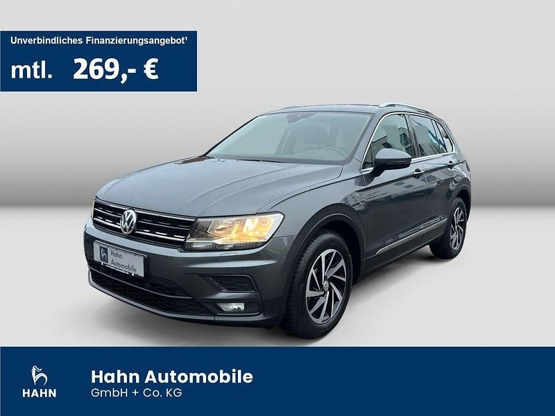 Indiumgrau metallic Gebraucht 2019 VW Tiguan Join SUV | 19.990 € (Guter Preis) - Bild 1/3