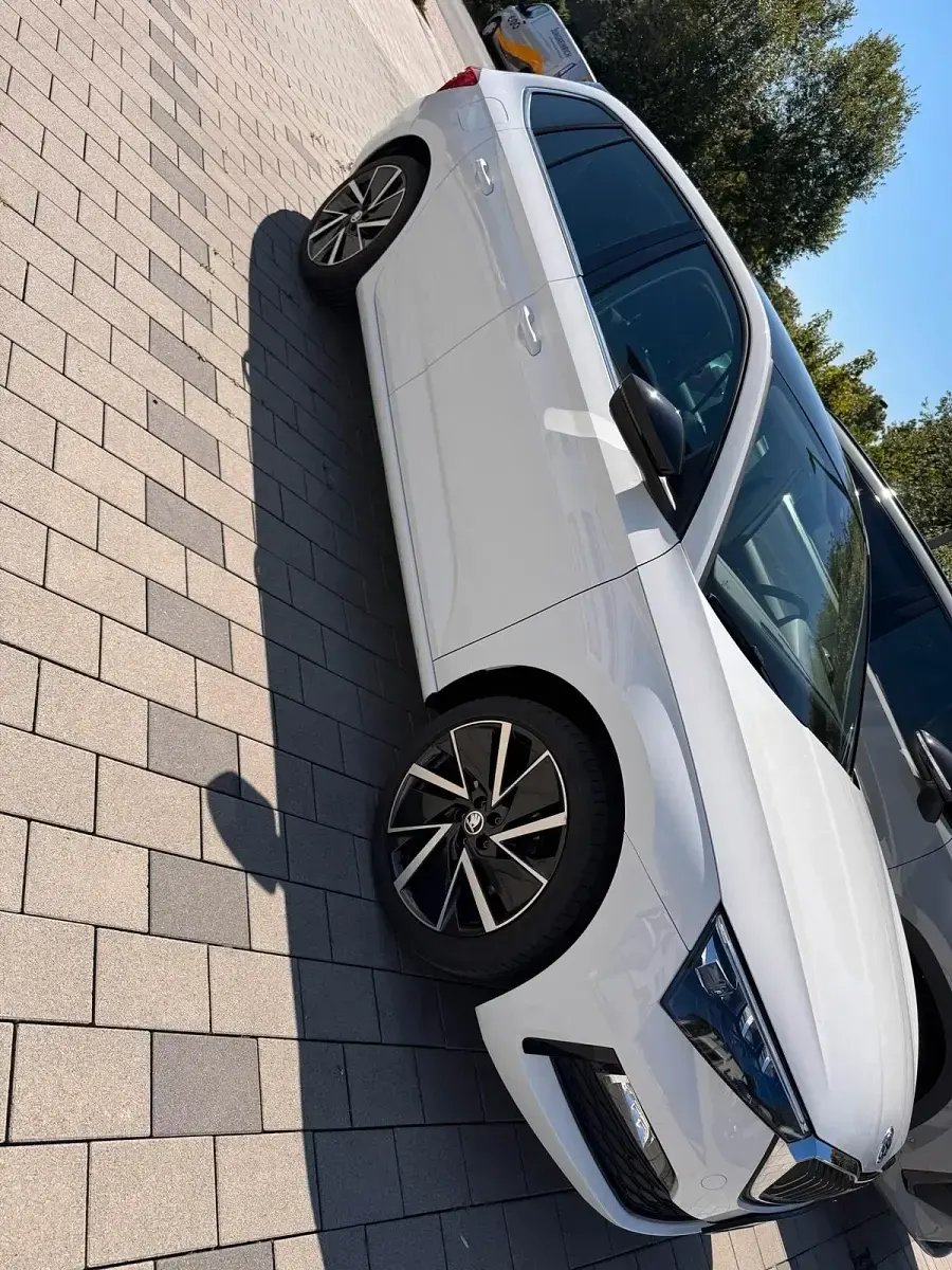 Gebraucht Skoda Scala 150 PS (110 kW) 2020 Weiß Kleinwagen