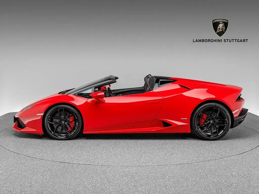Second-hand Lamborghini Huracán 610 CP (448 kW) 2017 Roșu Cabrio