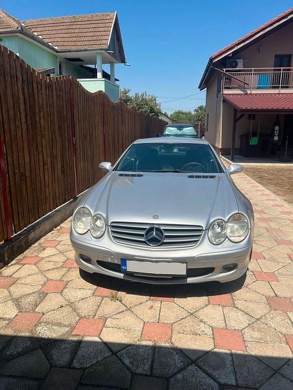 Silber Gebraucht 2003 Mercedes SL500 Cabrio | 15.490 € (Superpreis) - Bild 1/4