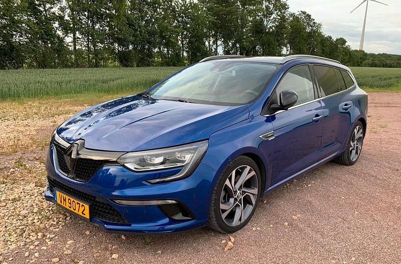 Blau Gebraucht 2017 Renault Mégane GrandTour Bose Edition Kombi | 10.500 € (Superpreis) - Bild 1/4
