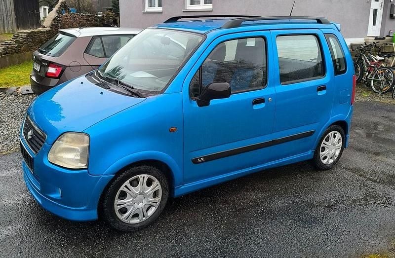 Gebraucht Suzuki Wagon R+ Sport 76 PS (55 kW) 2001 Blau Van / Kleinbus