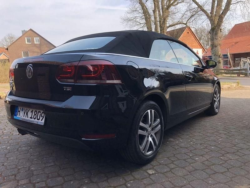 Gebraucht VW Golf Cabriolet 122 PS (89 kW) 2013 Schwarz Cabrio