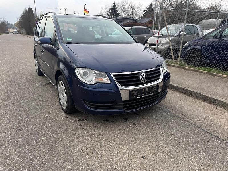 Blau Gebraucht 2007 VW Touran Van / Kleinbus | 2.999 € (Fairer Preis) - Bild 1/4
