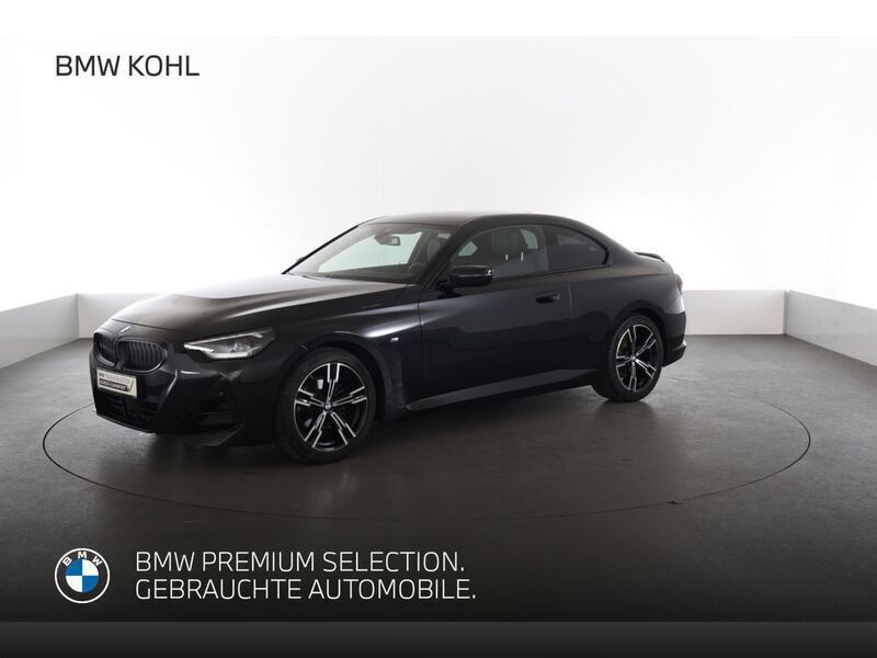 Schwarz Gebraucht 2024 BMW 220 M Sport Coupé | 38.430 € (Guter Preis) - Bild 1/4