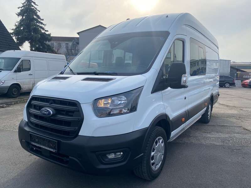 Weiß Gebraucht 2022 Ford Transit Limited Van / Kleinbus | 29.631 € (Guter Preis) - Bild 1/4