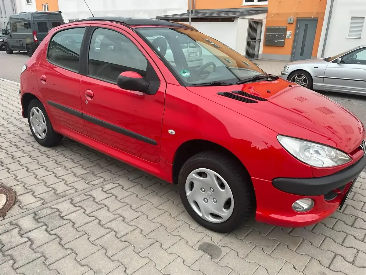 Gebraucht Peugeot 206 75 PS (55 kW) 2006 Rot Kleinwagen