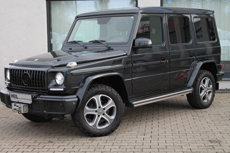 Magnetitschwarz metallic Gebraucht 2017 Mercedes G350 SUV | 51.998 € (Guter Preis) - Bild 1/4