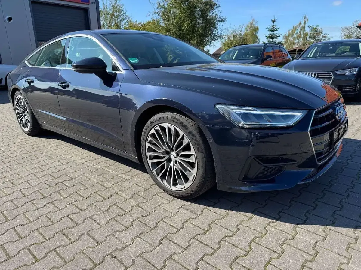 Occasion Audi A7 265 ch (194 kW) 2021 Bleue Berline