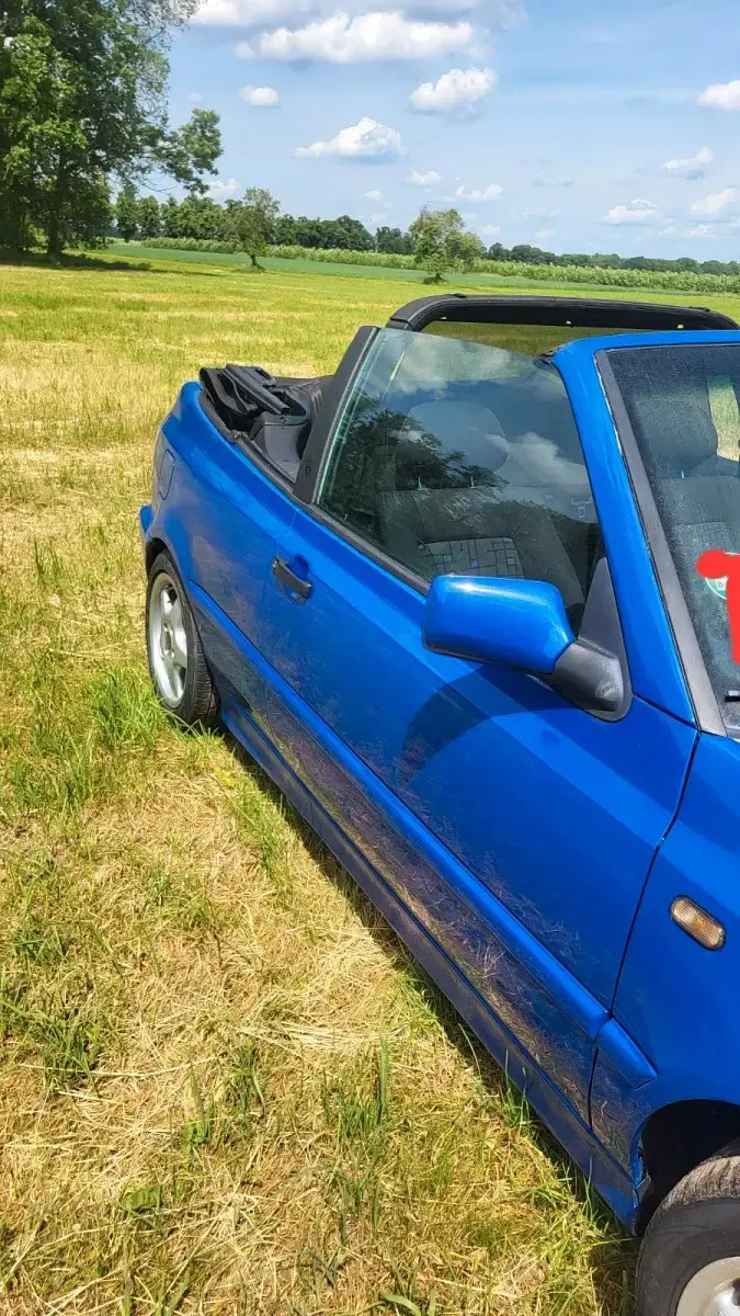 Gebraucht VW Golf Cabriolet 75 PS (55 kW) 1997 Blau Cabrio