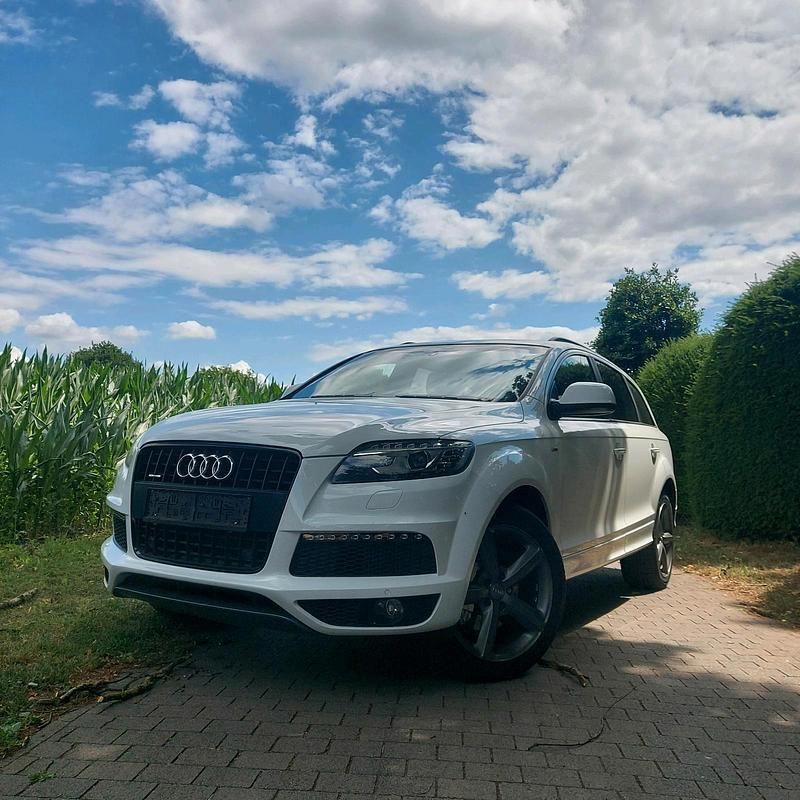 Weiß Gebraucht 2012 Audi Q7 S-Line SUV | 15.100 € (Superpreis) - Bild 1/4
