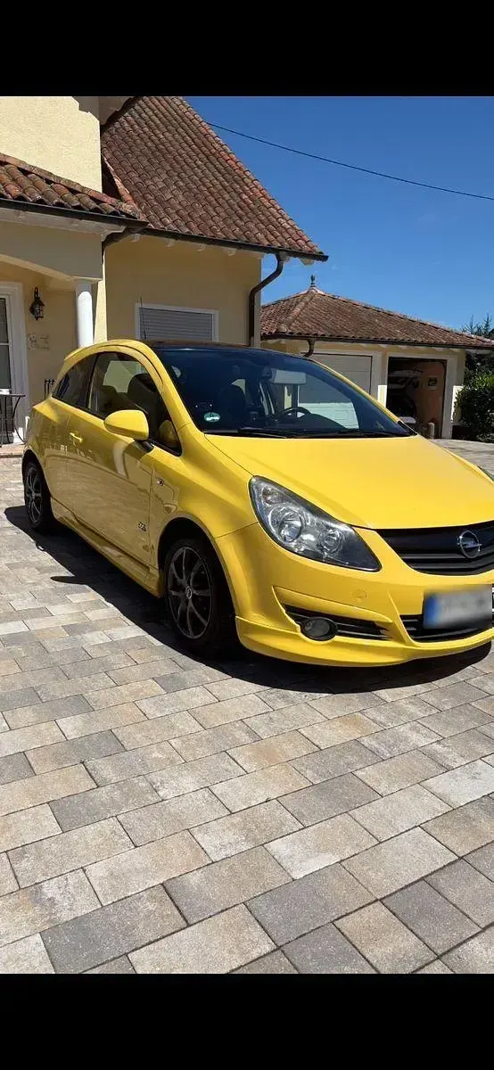 Gebraucht Opel Corsa OPC 101 PS (74 kW) 2010 Gelb Kleinwagen