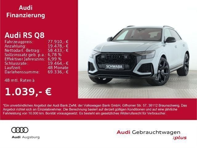 Individuallackierungen audi exclusive Gebraucht 2021 Audi RS Q8 Ambiente SUV | 89.860 € (Fairer Preis) - Bild 1/4