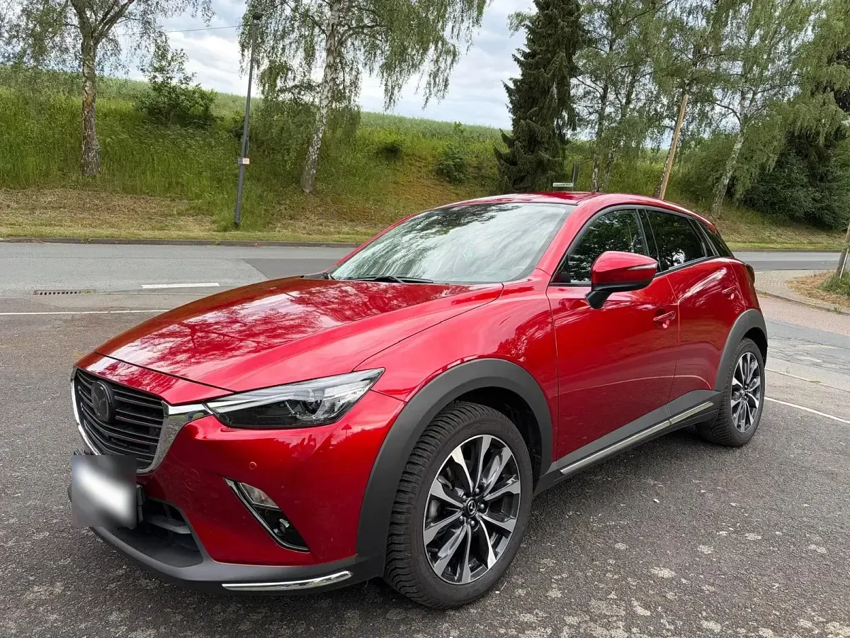 Gebraucht Mazda CX-3 Sports-Line 121 PS (88 kW) 2018 Rot SUV