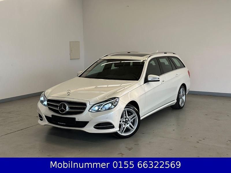 Weiß Gebraucht 2014 Mercedes E400 Avantgarde Kombi | 15.740 € (Fairer Preis) - Bild 1/4