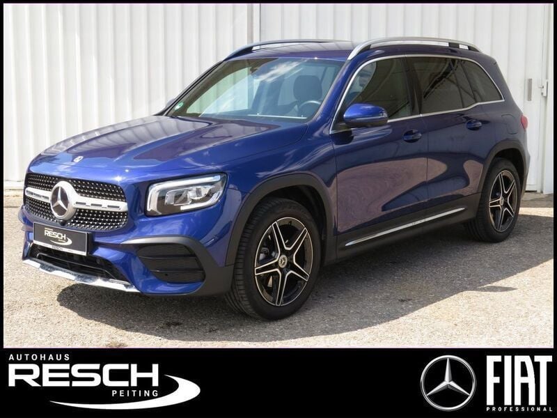 Blau Gebraucht 2022 Mercedes GLB200 AMG SUV | 36.900 € (Fairer Preis) - Bild 1/4