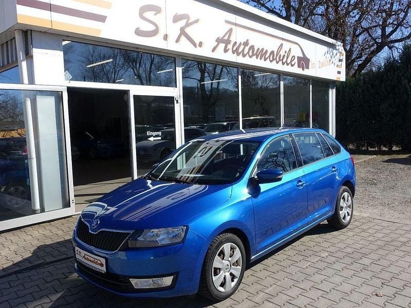 Gebraucht Skoda Rapid Ambition 90 PS (66 kW) 2016 Blau Limousine