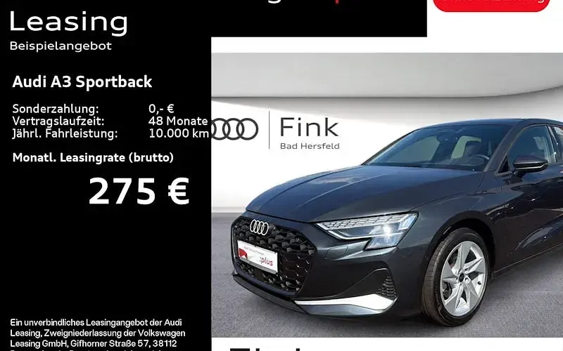 Gebraucht Audi A3 Advanced Plus 150 PS (110 kW) 2025 Limousine