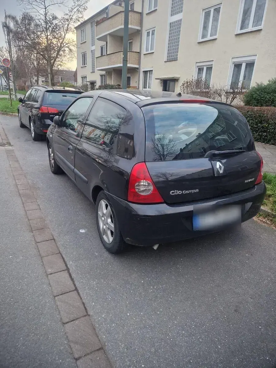 Gebraucht Renault Clio II Campus 75 PS (55 kW) 2006 Schwarz Limousine