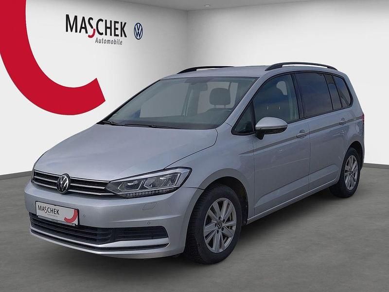 Gebraucht VW Touran Comfortline 116 PS (85 kW) 2021 Silber Van / Kleinbus