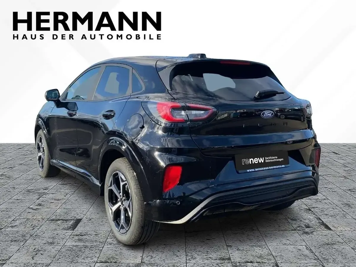 Neu Ford Puma ST-Line 125 PS (91 kW) 2025 Agate black  (pn4gm) (schwarz SUV