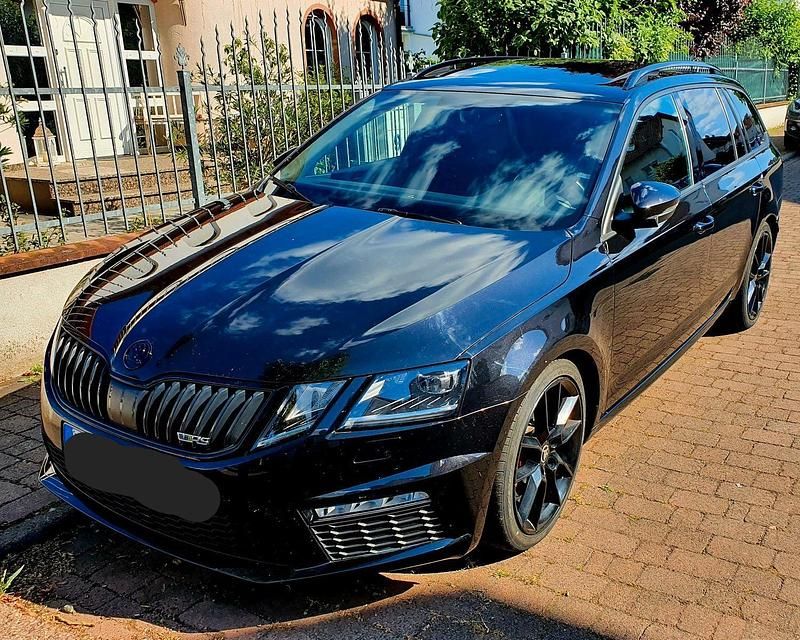 Gebraucht Skoda Octavia RS 184 PS (135 kW) 2017 Schwarz Kombi