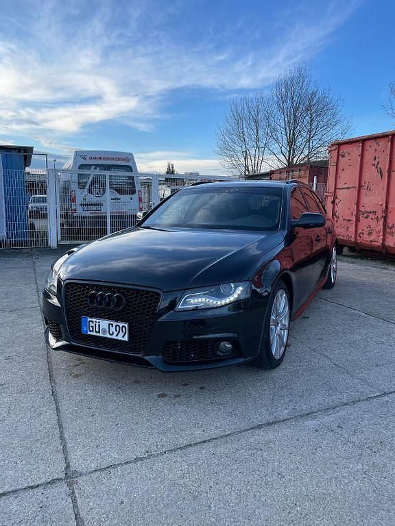 Schwarz Gebraucht 2008 Audi A4 S-Line Kombi | 6.200 € (Teuer) - Bild 1/4