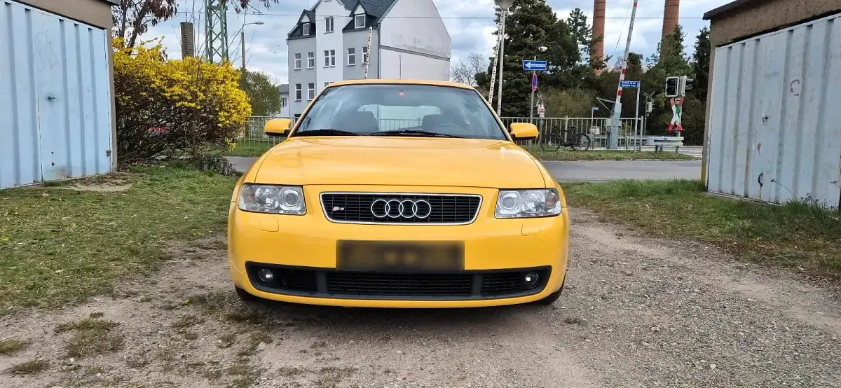 Usata Audi S3 209 CV (153 kW) 2001 Giallo Utilitaria
