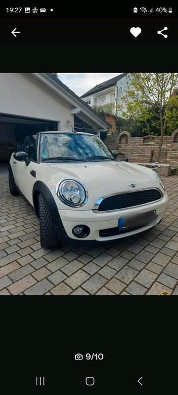Gebraucht Mini Cooper Cabriolet 122 PS (89 kW) 2009 Andere farben Cabrio