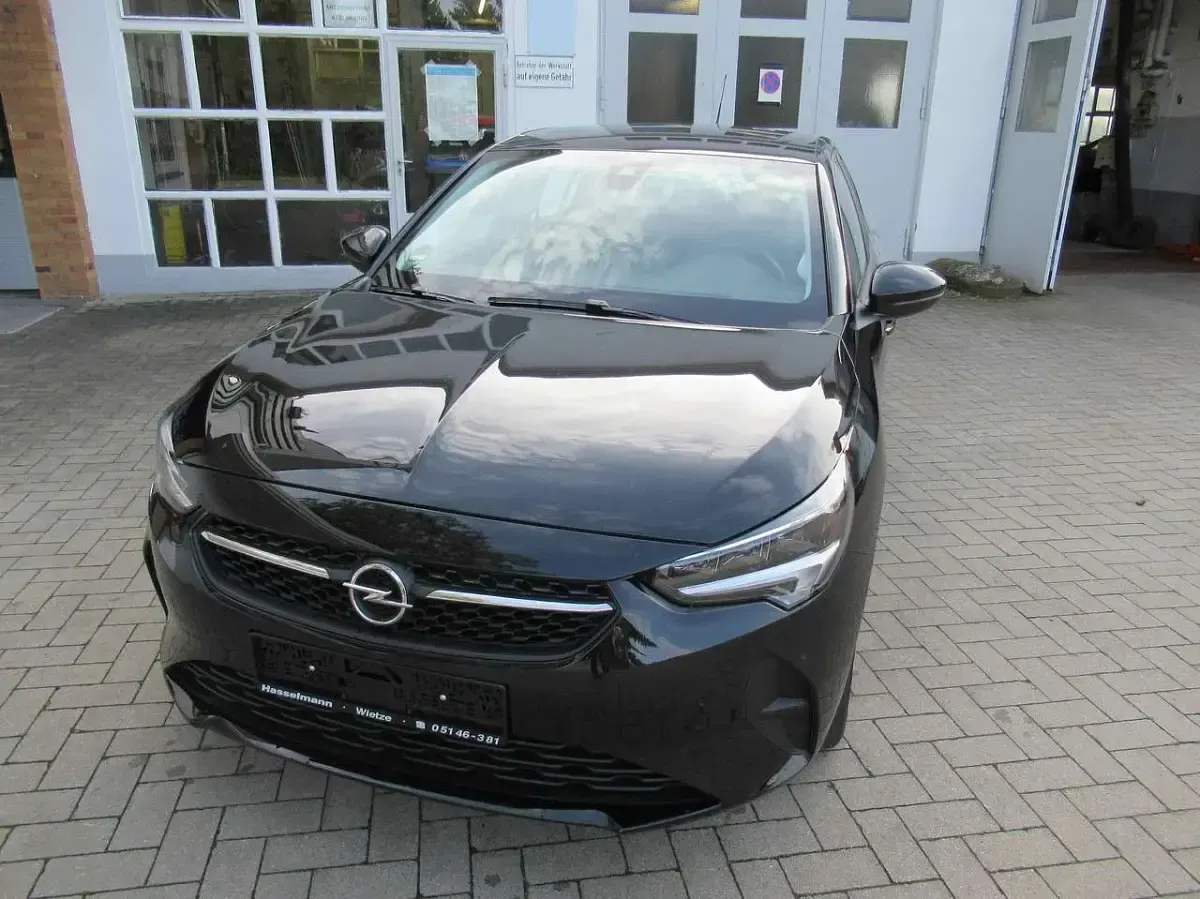 Gebraucht Opel Corsa Edition 101 PS (74 kW) 2021 Diamant schwarz/karbon schwarz Kleinwagen