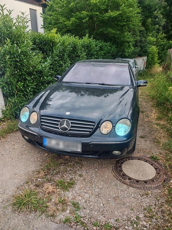 Blau Gebraucht 2000 Mercedes CL500 Coupé | 7.500 € (Etwas zu teuer) - Bild 1/4