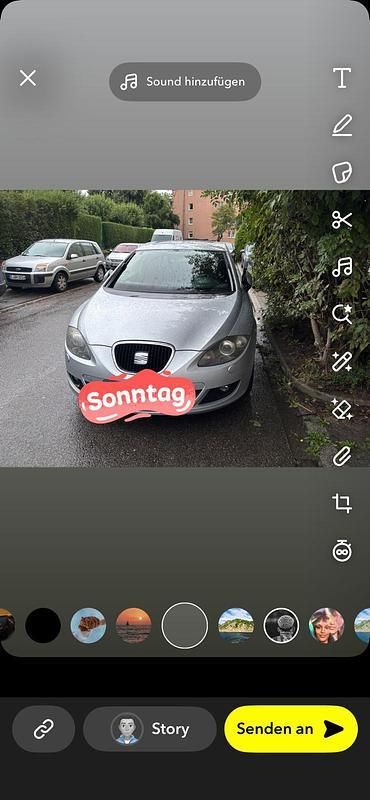 Grün Gebraucht 2008 Seat Leon Limousine | 2.300 € (Guter Preis) - Bild 1/4