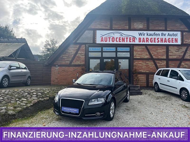 Schwarz Gebraucht 2012 Audi A3 Sportback Ambiente Kleinwagen | 7.999 € (Fairer Preis) - Bild 1/4