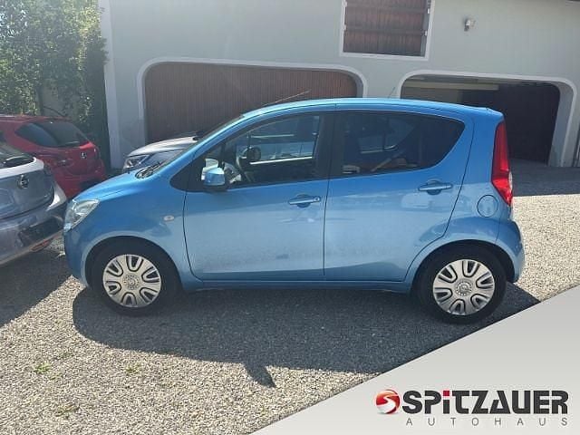 Gebraucht Opel Agila Edition 86 PS (63 kW) 2008 Blau Kleinwagen