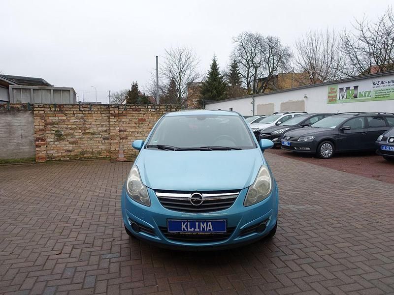 Gebraucht Opel Corsa Edition 87 PS (63 kW) 2010 Aquamarin mi2 Kleinwagen