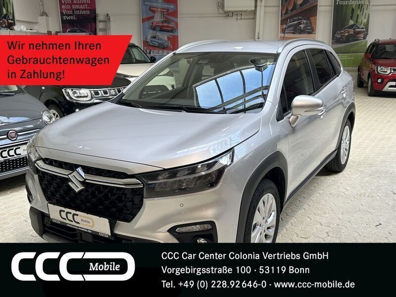 Silky silver Gebraucht 2024 Suzuki SX4 S-Cross Comfort SUV | 23.790 € (Superpreis) - Bild 1/4