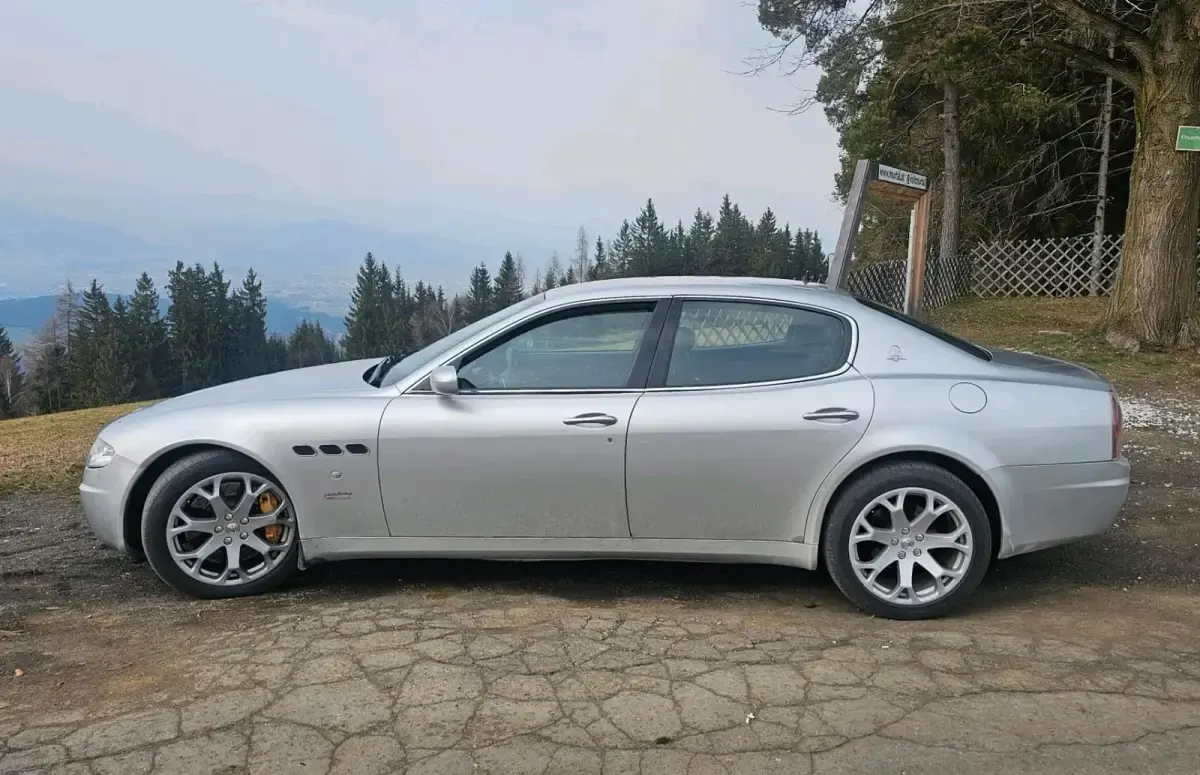 Gebraucht Maserati Quattroporte 402 PS (295 kW) 2005 Silber Limousine