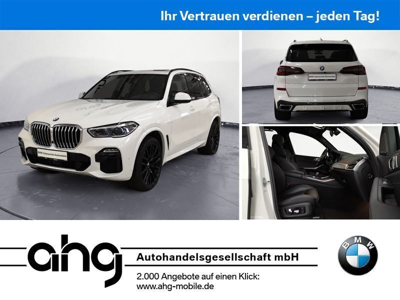 Weiß Gebraucht 2021 BMW X5 M Sport SUV | 55.930 € (Teuer) - Bild 1/4