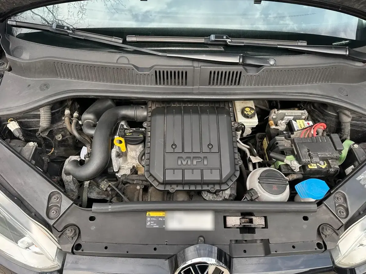 Gebraucht VW up! 60 PS (44 kW) 2015 Schwarz Kleinwagen