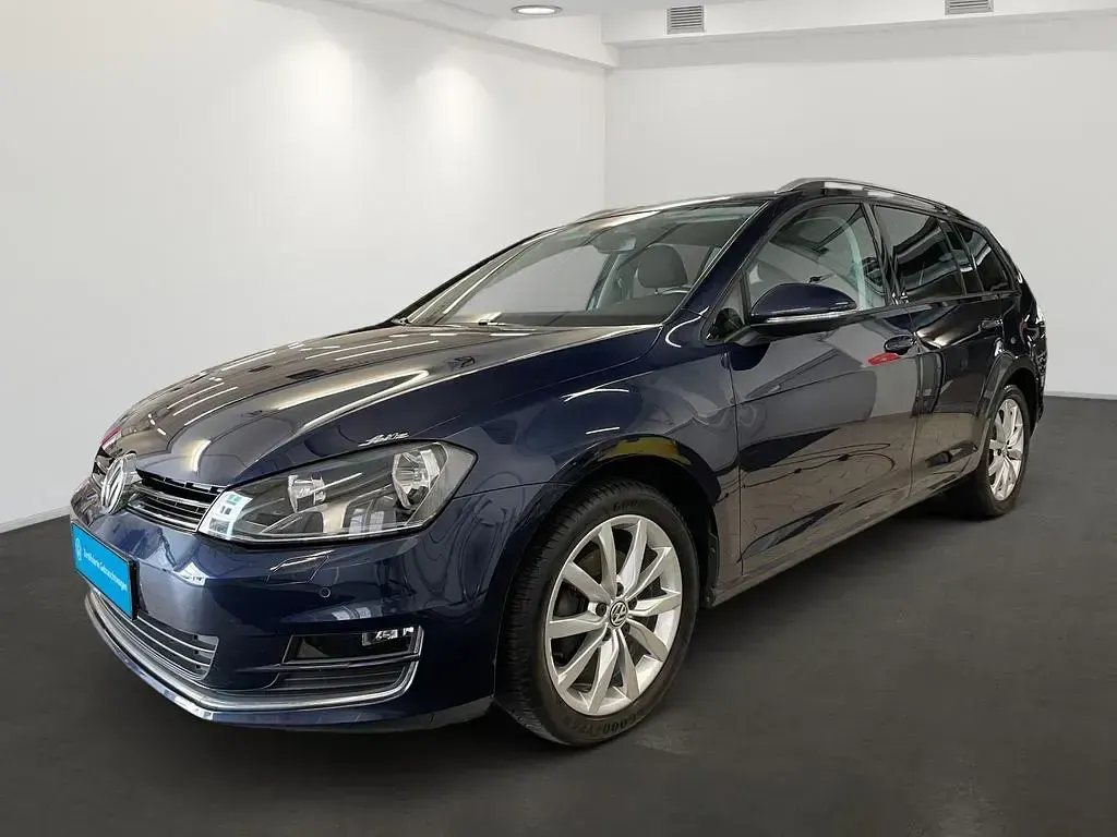 Gebraucht VW Golf VII Allstar 125 PS (91 kW) 2016 Blau Kombi
