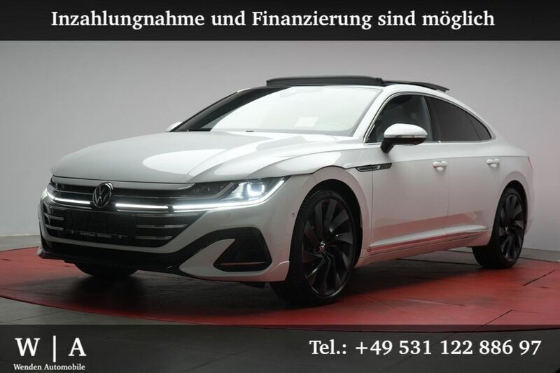 Weiß Gebraucht 2021 VW Arteon R-line Limousine | 36.890 € (Fairer Preis) - Bild 1/4